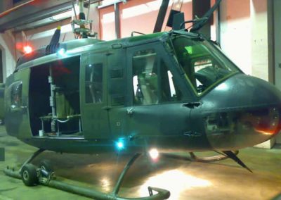 Huey HU-1H Military Helicopter