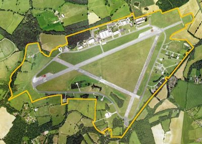 Dunsfold Airfield Aerial View