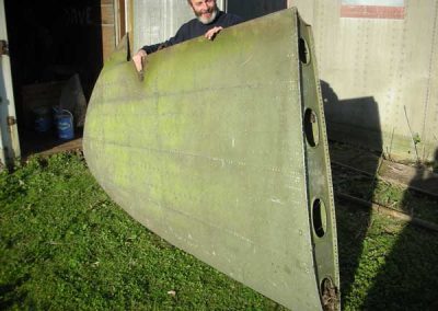 Wing tip - Aircraft wreckage for filming